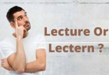 Lecture Or Lectern: Which is Correct? Lecture Or Lectern Which is Correct
