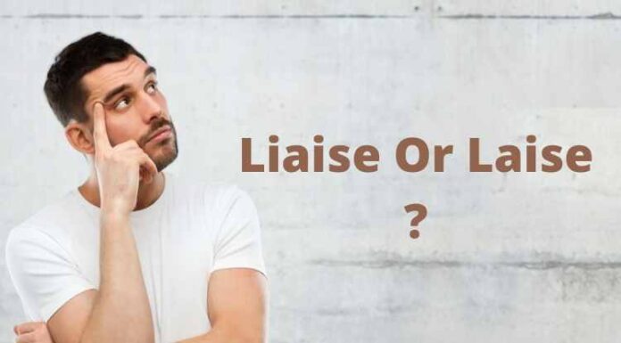 Liaise Or Laise : Which One Is Correct ? Liaise Or Laise Which One Is Correct