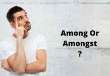 Among Or Amongst: What Is The Difference? Among Or Amongst