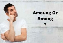 Amoung Or Among: Which One Is Correct? Amoung Or Among