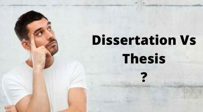 Dissertation Vs Thesis (Major differences and Similarities) Dissertation Vs Thesis