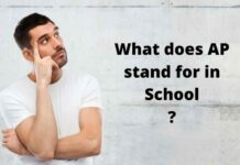 What does AP stand for in School? What does AP stand for in School