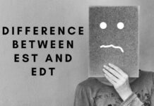 Difference Between EST and EDT Difference Between EST and EDT