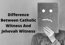 Difference Between Catholic Witness And Jehovah Witness Difference Between Catholic Witness And Jehovah Witness