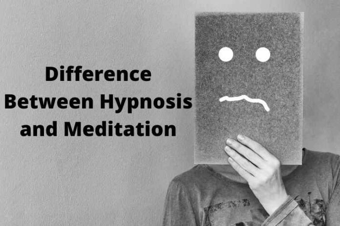 Difference Between Hypnosis and Meditation