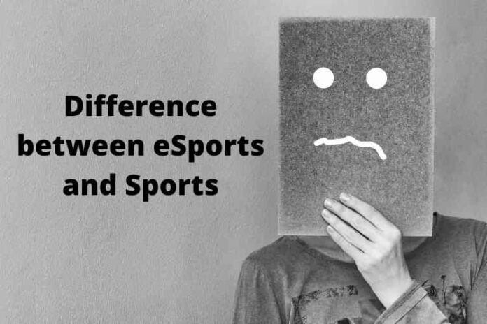 Difference between eSports and Sports