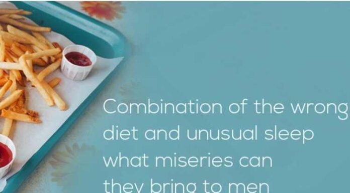Combination Of The Wrong Diet And Unusual Sleep- What Miseries Can They Bring To Men Combination Of The Wrong Diet And Unusual Sleep
