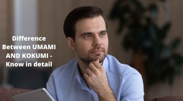 Difference Between UMAMI AND KOKUMI – Know in detail Difference Between UMAMI AND KOKUMI - Know in detail