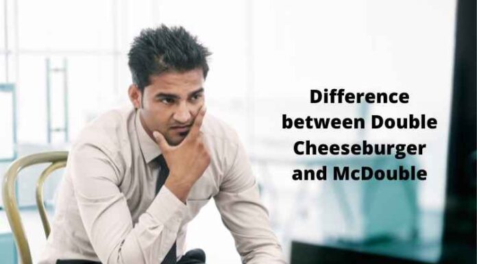 Difference between Double Cheeseburger and McDouble Difference between Double Cheeseburger and McDouble