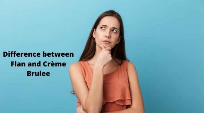 Difference between Flan and Crème Brulee Difference between Flan and Crème Brulee