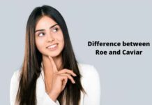 Difference between Roe and Caviar Difference between Roe and Caviar