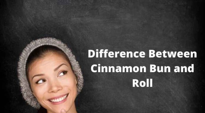Difference Between Cinnamon Bun and Roll Difference Between Cinnamon Bun and Roll (1)
