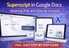 Superscript in Google Docs: A Complete, Practical Guide (Desktop, iPad, and Subscript Included) Superscript in Google Docs