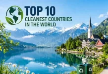 The Top 10 Cleanest Countries in the World: How Do They Do It? Top 10 Cleanest Countries in the World