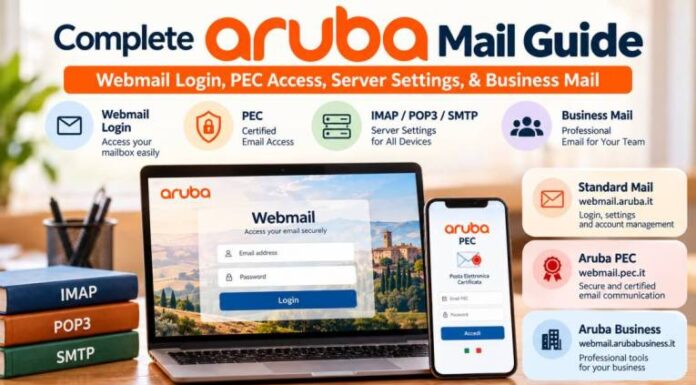 Complete Aruba Mail Guide: Webmail Login, PEC Access, Server Settings, & Business Mail aruba mail guide